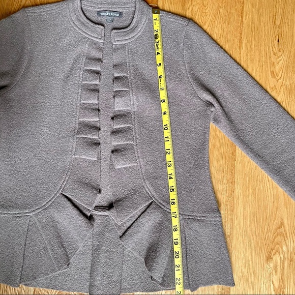 FREE with purchase - 100% wool Open-Front Blazer - Picture 9 of 13